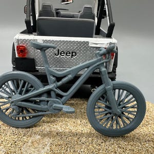 1/24 Scale Mountain Bike Unpainted Resin