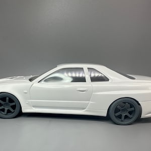 1/24 Scale Volk Rays Wheels and Tires Resin
