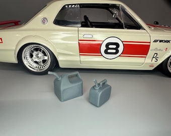 1/24 Scale Harz Gasflaschen