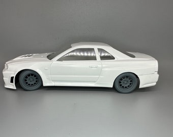 1/24 Scale RS11 Wheels and Tires (Work Emotion Wheel) Resin
