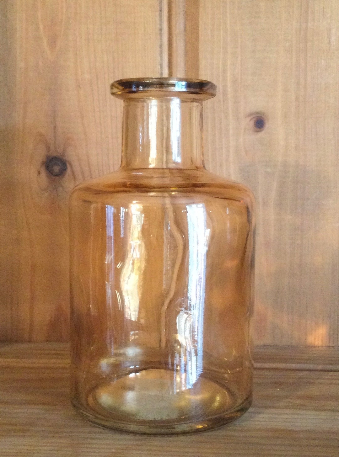 Small Coloured Glass Bottle Vase Etsy UK