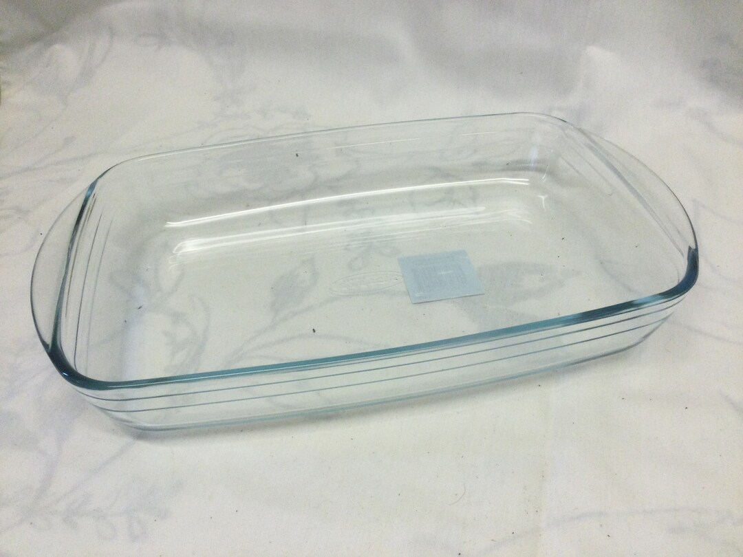Arcuisine France Clear Glass Rectangular Roasting / Serving - Etsy