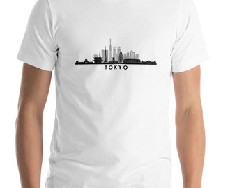 Tokyo Skyline T-Shirt – Japanese Cityscape Graphic Tee