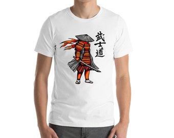 Japans samoerai-bushido T-shirt-3 - samurai - Japans shirt - ideaal als cadeau! - Uniseks shirt - verschillende maten