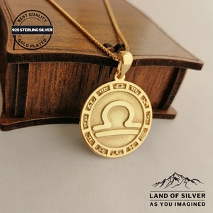 Gioielli personalizzabili, collana Bilancia, collana zodiacale, collana astrologica, ciondolo Bilancia, regalo personalizzato