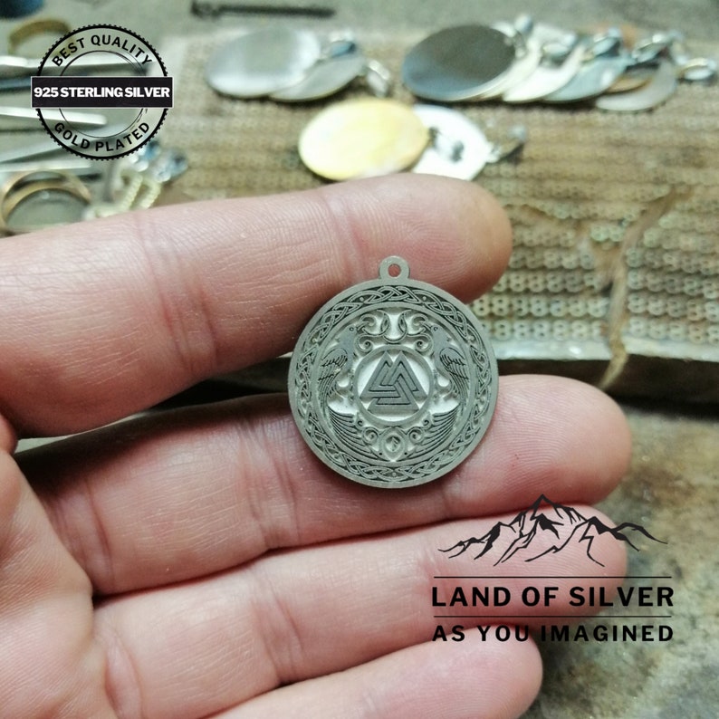 925 Sterling Silver Material, Silver Pendant – Production Stage