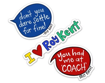 Don't you dare - Roy Kent - Lasso Bundle of Stickers