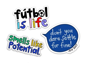 Lasso Vinyl Sticker Bundle