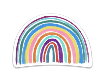 Rainbow Vinyl Sticker