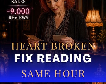 Heart Broken Fix Reading - Tarot Reading - Love Reading - Breaking up Reading