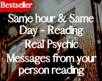 Messages from your Person: Psychic Same Hour & Same Day I What are they thinking about you? I Where is your soul mate? I Tarot Reading