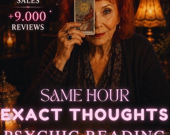 Exact Thoughts Feelings Reading | Same Hour Love Tarot Insights (PDF)