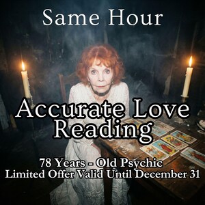 Lettura accurata dell'amore, lettura dei tarocchi alla stessa ora / intuizione della fiamma gemella