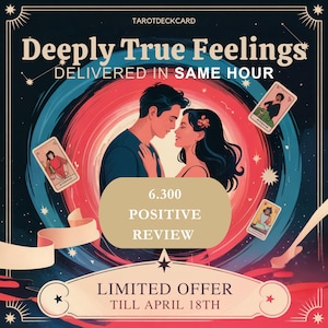 Tiefe, wahre Gefühle zur selben Stunde | Hellseherische Lesung | Tarot-Lesung zur selben Stunde | Zukunftslesung am selben Tag: Liebe, Gefühle, Gedanken, Emotionen
