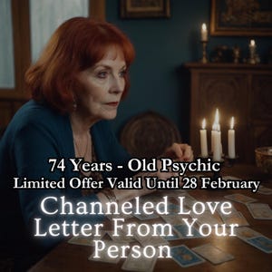 Carta de amor canalizada de tu persona I Lectura de tarot / Lectura de amor / Lectura psíquica / Lectura psíquica / Psíquico real I Sentimientos exactos I