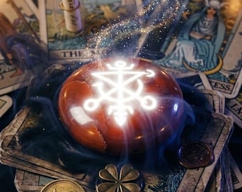 Luck Wish Tarot Reading Support Stone - Love Reading - Talk With Me