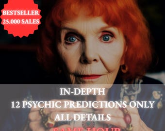 In-Depth Psychic Reading | 12 Future Predictions, Same Hour