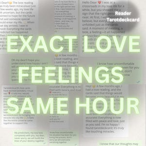 Same Hour Genau Liebe Gefühle | Psychische Lesung | Same Hour Tarot Legung | Zukunft Sameday Reading Liebe