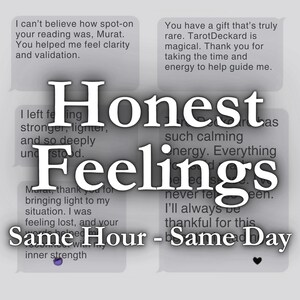 Same Hour Ehrlich Gefühle | Psychische Lesung | Same Hour Tarot Legung | Zukünftige Sameday Lesung Liebe I Gefühle I Gedanken I Emotionen I