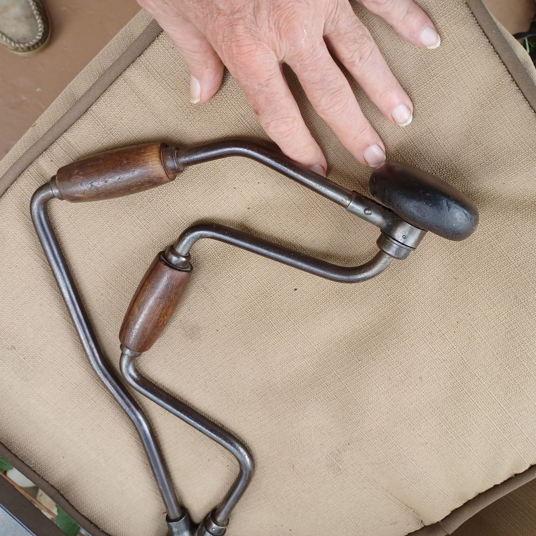 1907 36 Millers Falls Corner Bit Brace 502 Vintage Woodworking