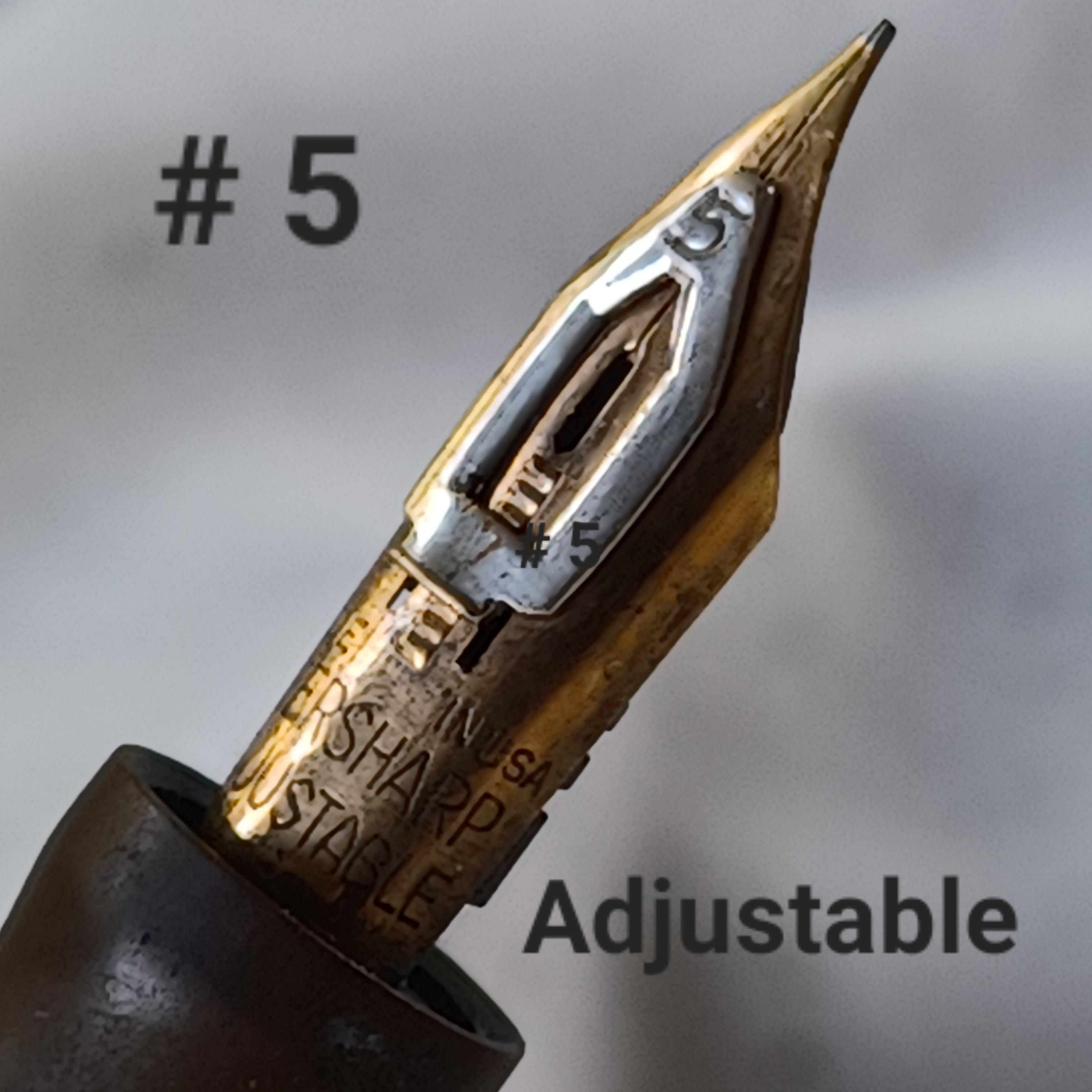 1930s Wahl Eversharp Doric Emerald Green Shell Desk Fountain Pen