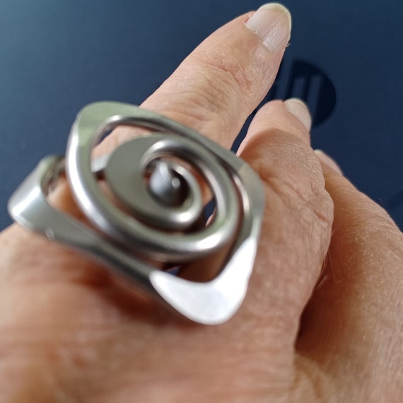 RING The Artist Jay Schiavone Artisan made Alumin… - image 4