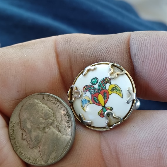 Cufflinks Double Head Eagle Phoenix Bird Cufflink… - image 5