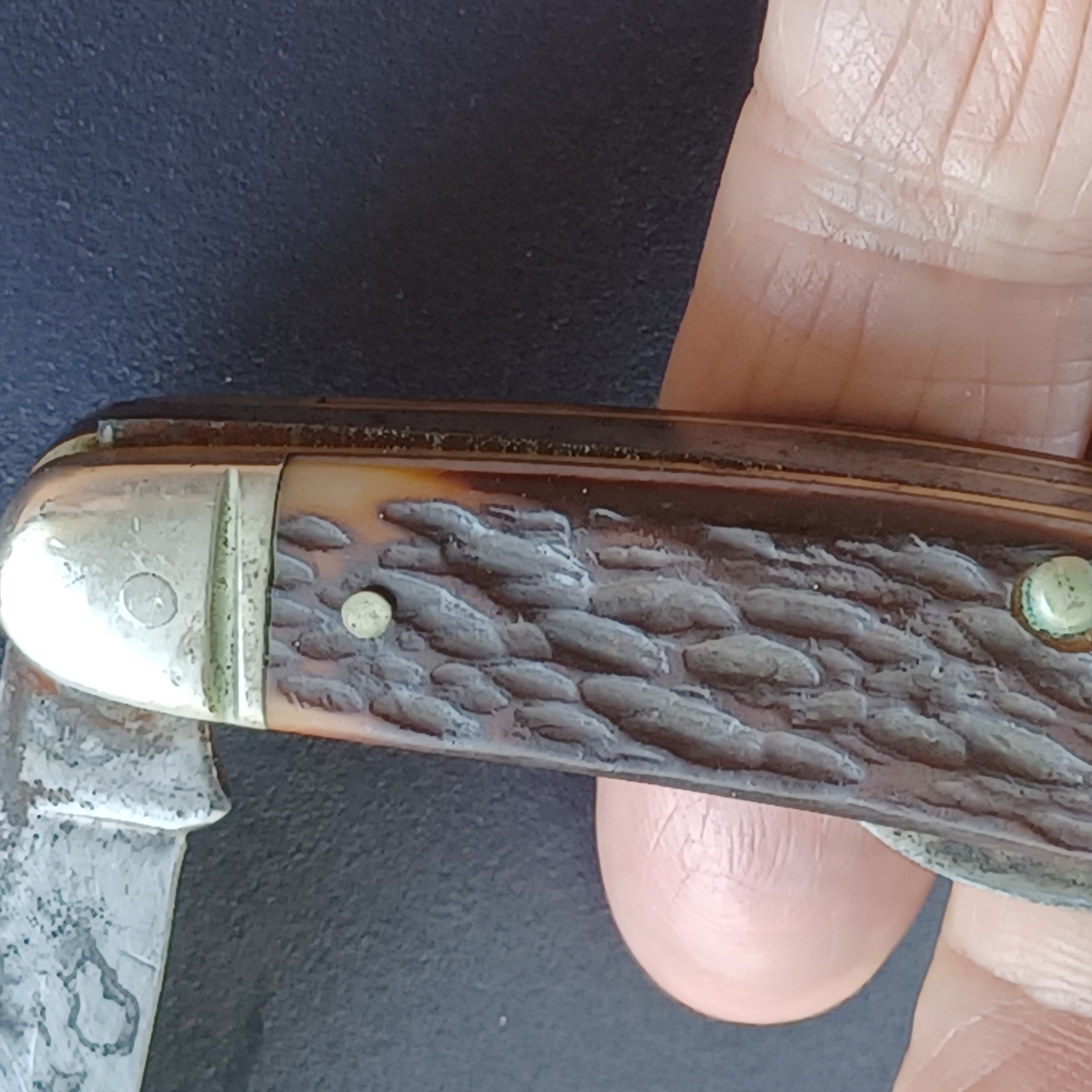 Western Pocket Knife 3 Blades Folding 426 Stockman Long Pull Etsy