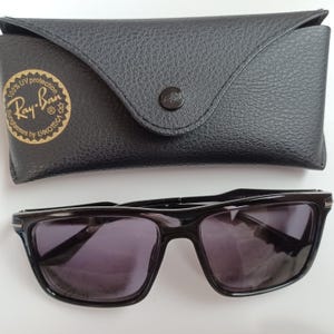 Ray-Ban Black Scuderia Ferrari Collection Wayfarer Sunglasses 54 18 138 Made in Italy Prescription and/or Frames Unique and Rare Never Worn
