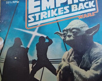 RECORD Star Wars: the Empire Strikes Back 24 Page Read-along, Book