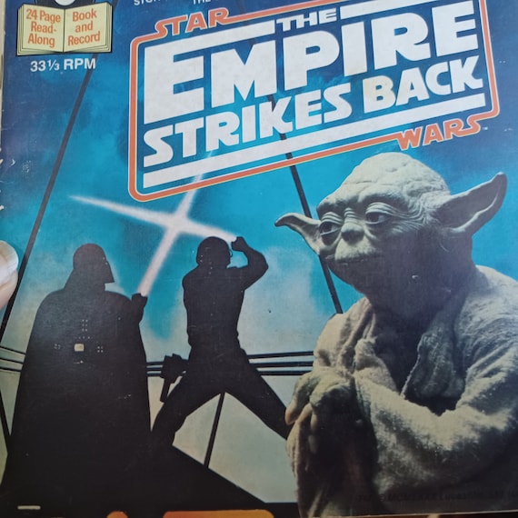 RECORD Star Wars: the Empire Strikes Back 24 Page Read-along, Book