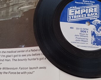 RECORD Star Wars: the Empire Strikes Back 24 Page Read-along, Book