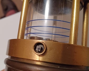 1890's Koehler 289-1A Coal Mining Safety Lamp Unused Tested