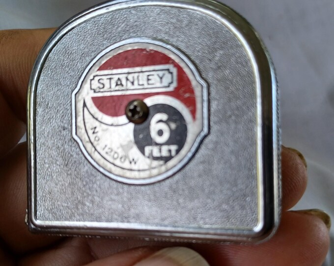 1937 Stanley Push-pull Rule No. 1206w 6 Ft Tape Measure Tool Classic ...