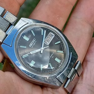 Seiko Automatic Watch #7009-804LS Stainless Steel 17 Jewel