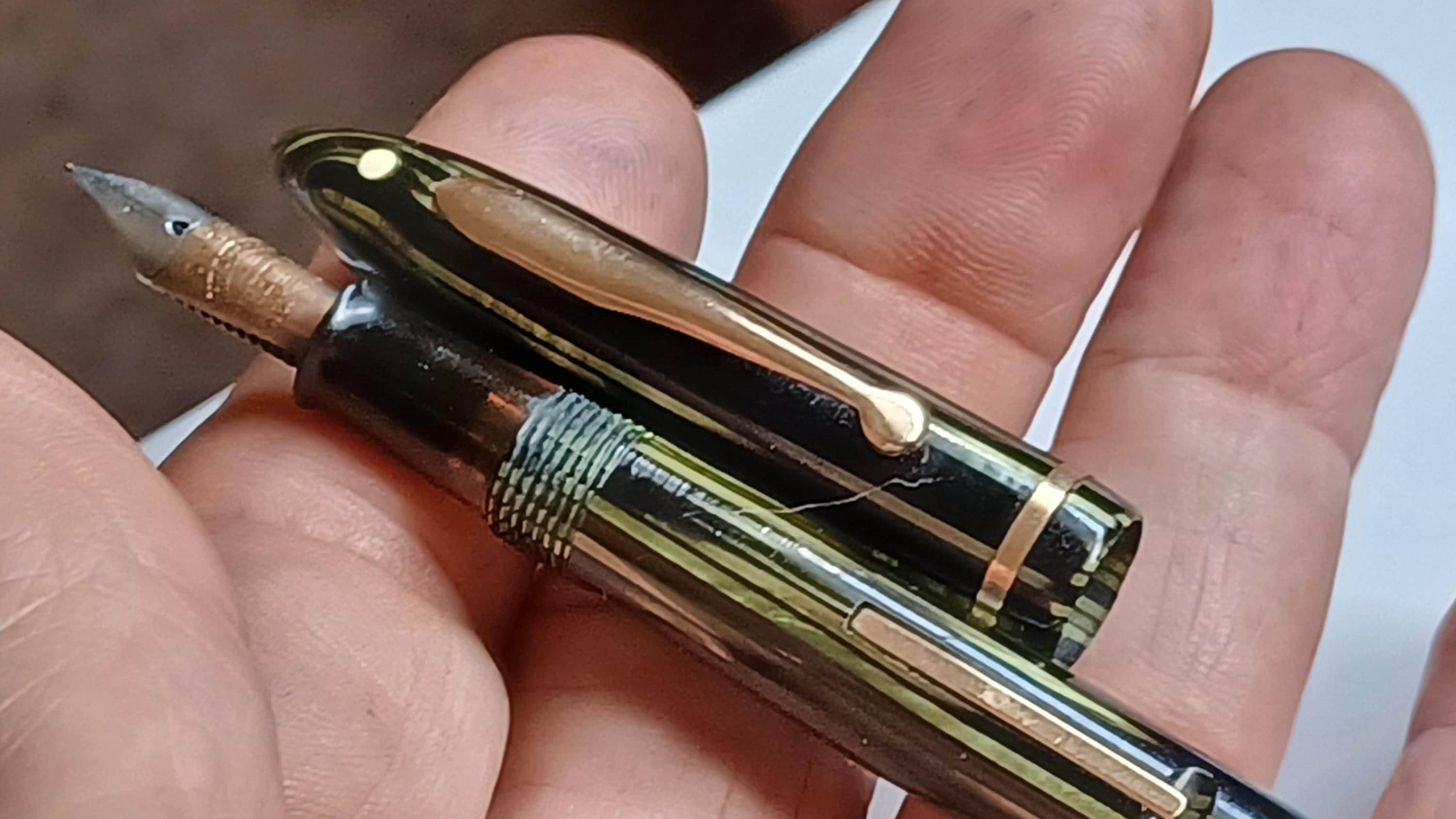 Sheaffer Lifetime White Dot Fountain Pen - Etsy