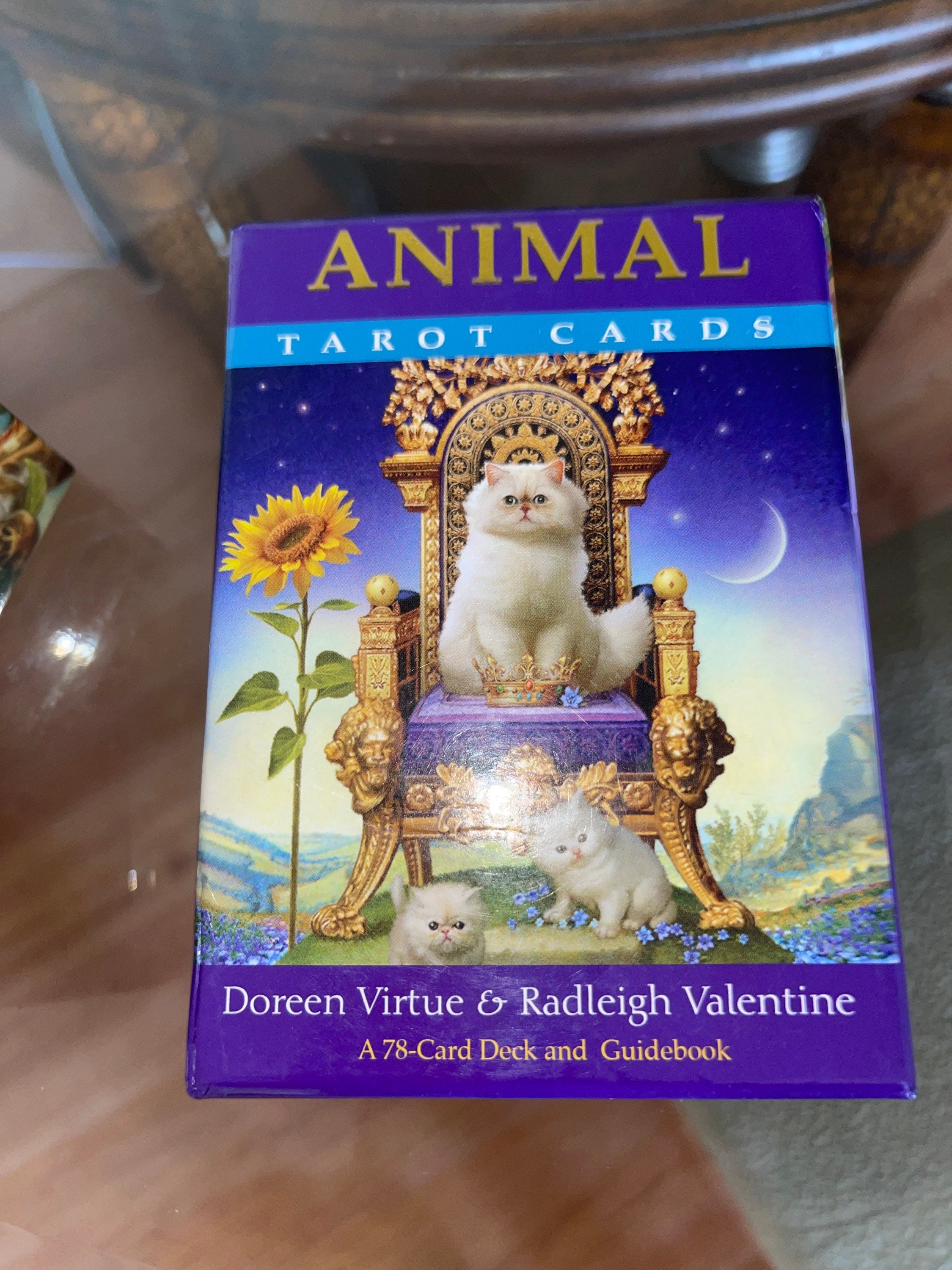 OOP Doreen Virtue Animal Tarot Cards Condition - Etsy