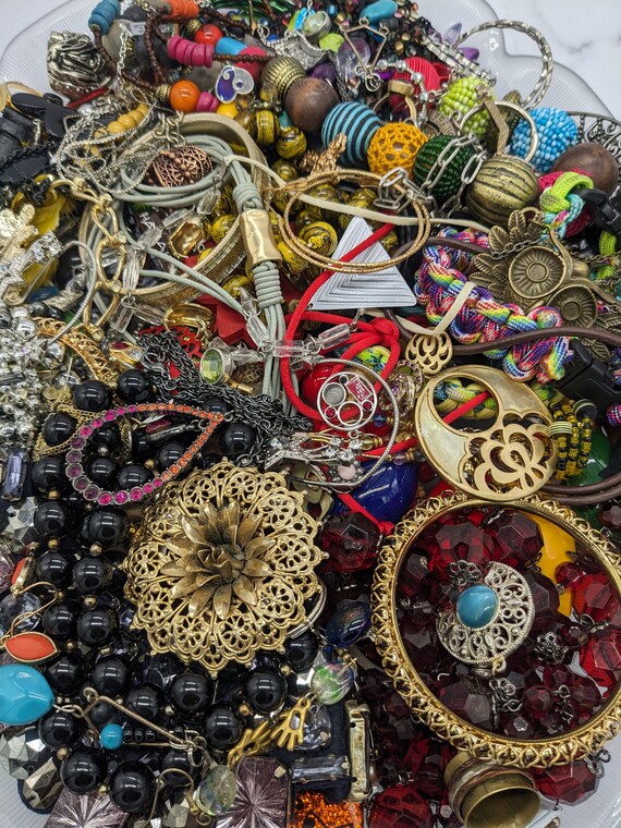 5 Pounds of Wearable Jewelry Lot #2