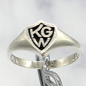 Sterling Silver CTR Foreign Language Ring Size 7.5