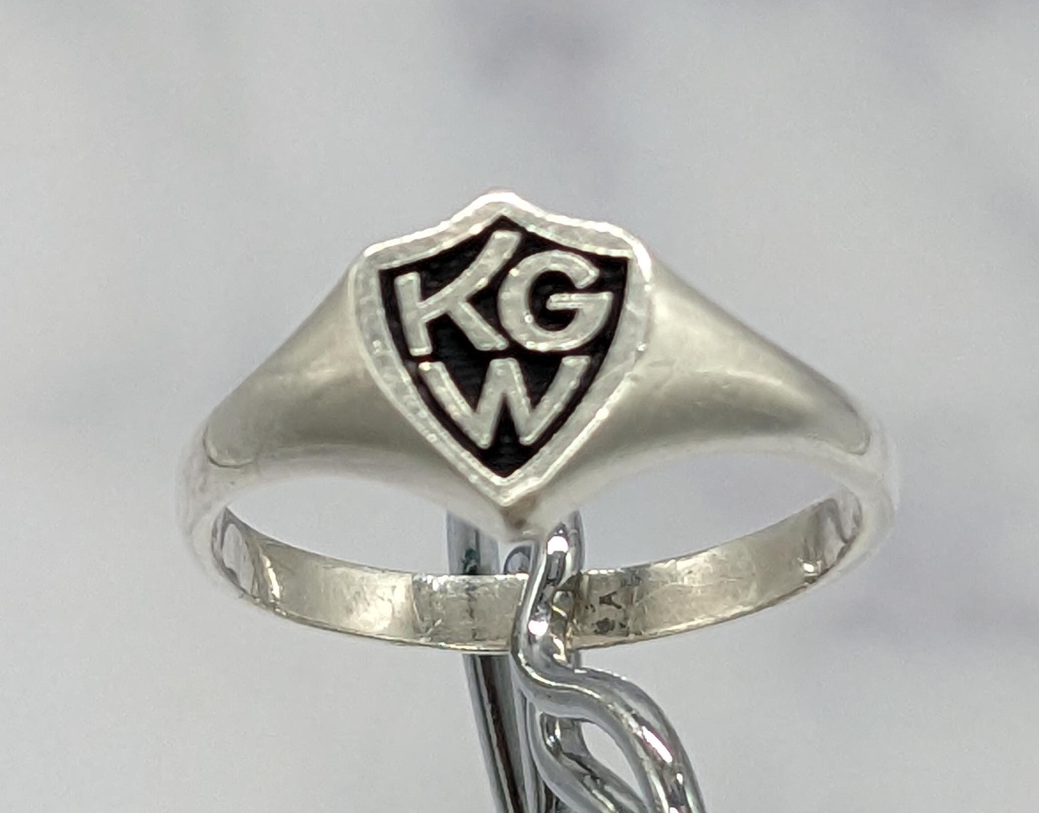 Vintage Ctr Rings - Etsy