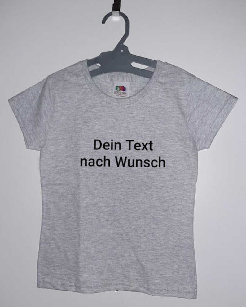 Children's T-shirt with desired text image 1