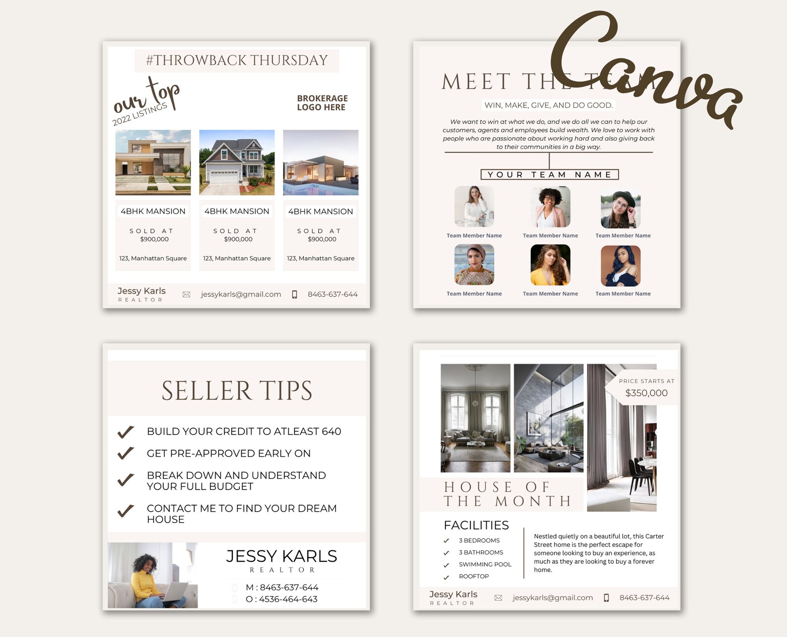 66+ January Real Estate Marketing Templates| Real Estate January Social ...