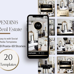 In attesa - Cancella per chiudere Modelli immobiliari/Modelli Instagram nero e oro/Post Instagram di agenti immobiliari/Marketing di agenti immobiliari/Post sui social media