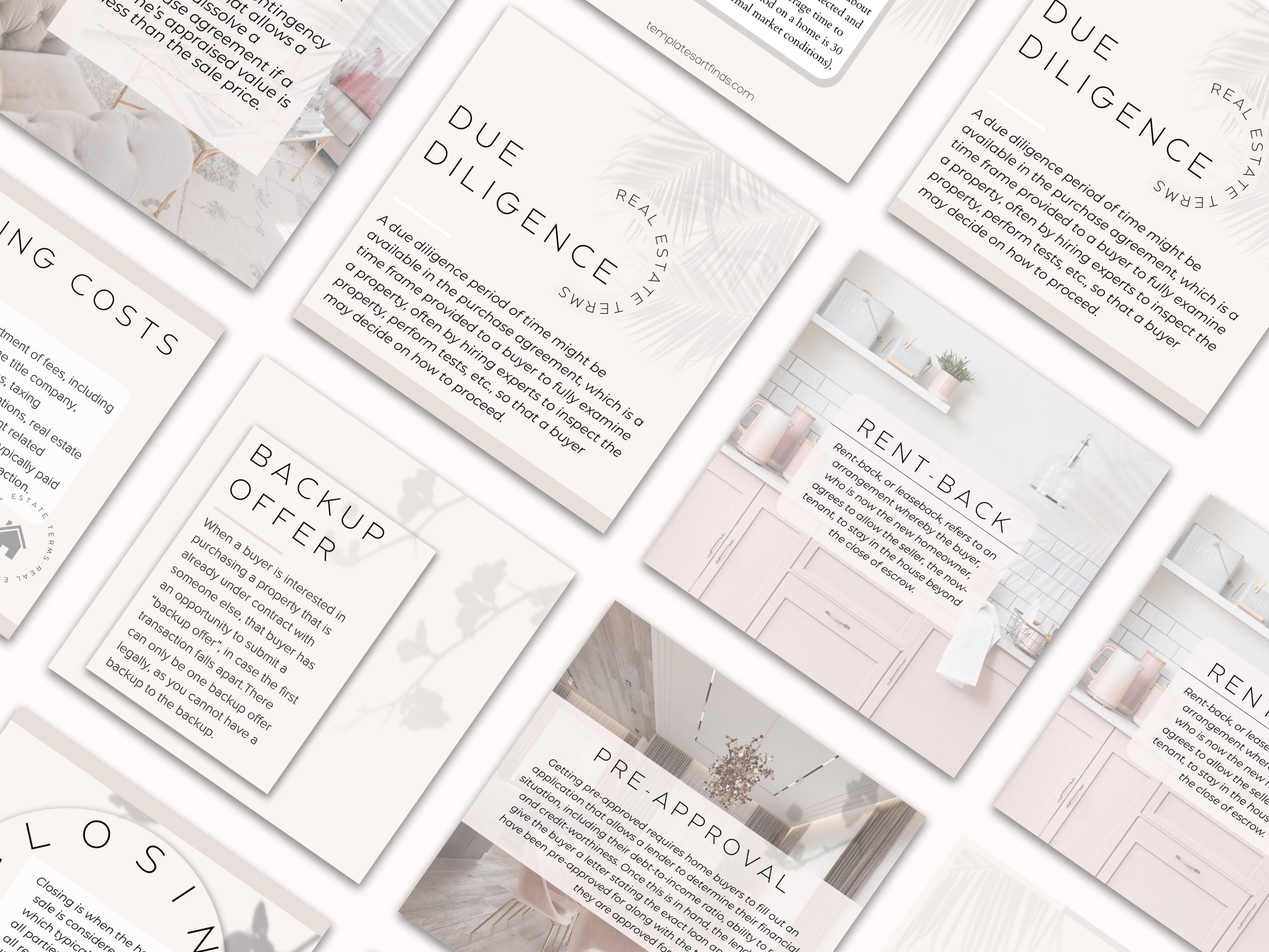 20 Real Estate Definition Templates| Real Estate Terms Engaging Posts ...