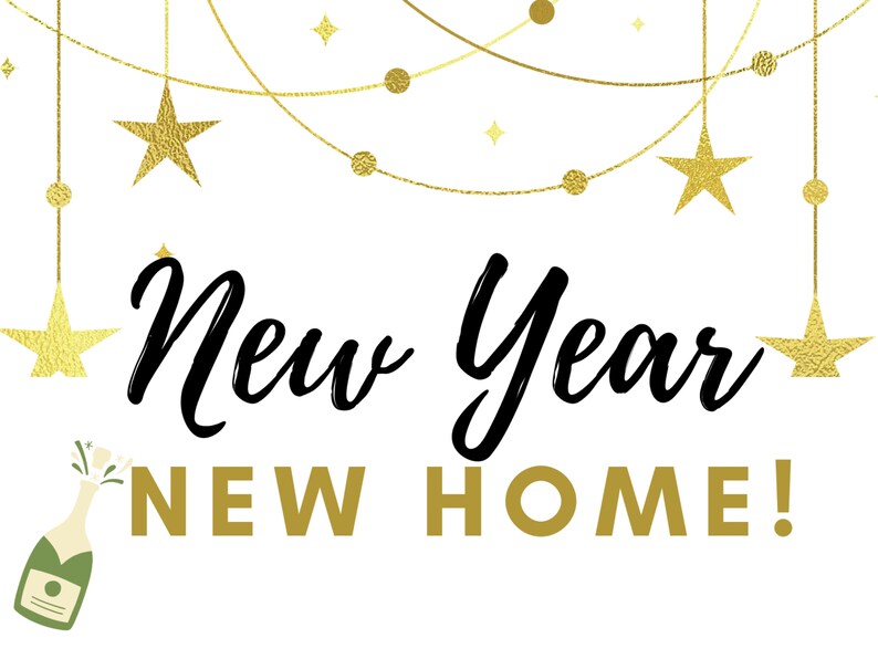 3 Real Estate New Years Postcards Holiday Edition Postcards Etsy