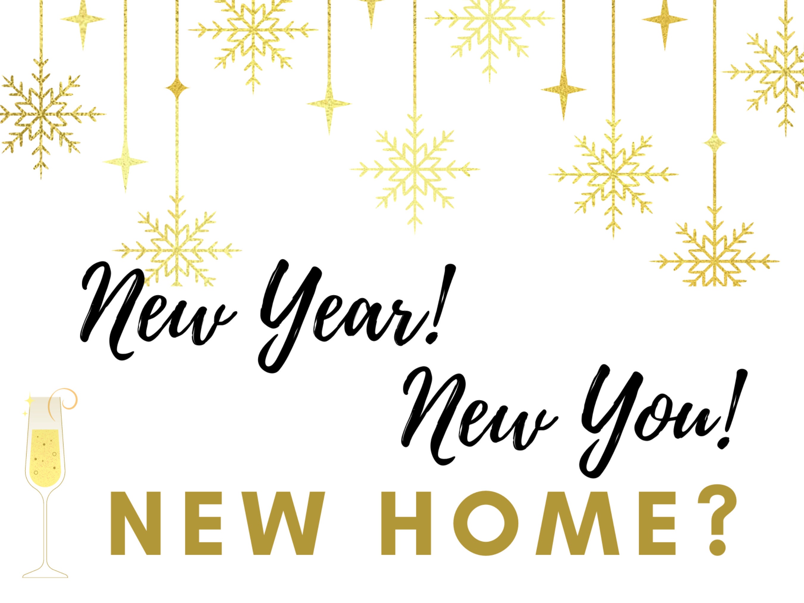 3 Real Estate New Years Postcards Holiday Edition Postcards Etsy