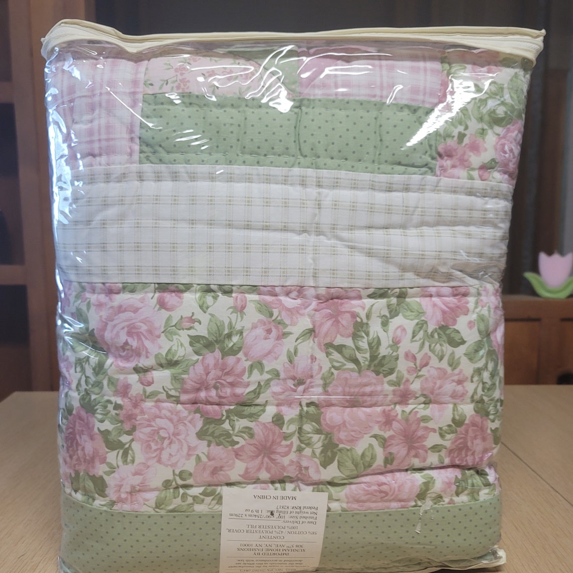 Vintage Handcrafted Quilt King JC Penney Home Collection Etsy