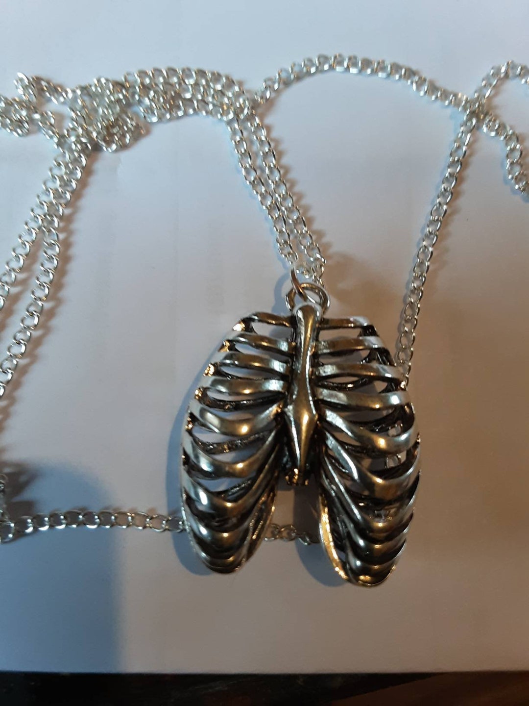 Rib Cage Pendant Etsy