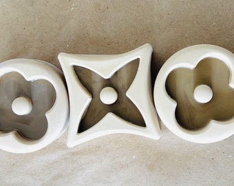 Jesmonite French Pastry Decor Set: Modern Art Home Accents