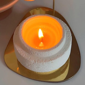 NOVA Candle – Elegant Soy Wax Candle, Scented Gift for Her, Aesthetic Home Accent, Decorative Candle for Living Room or Bedroom